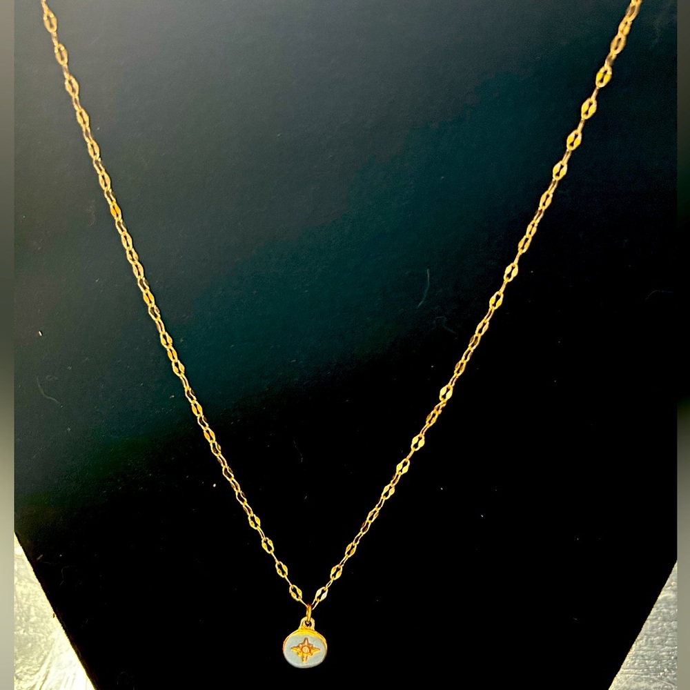 Gold Medallion Necklace